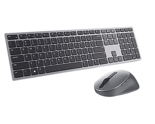 Dell Pro Plus Keyboard and Mouse - KM7321W - US English